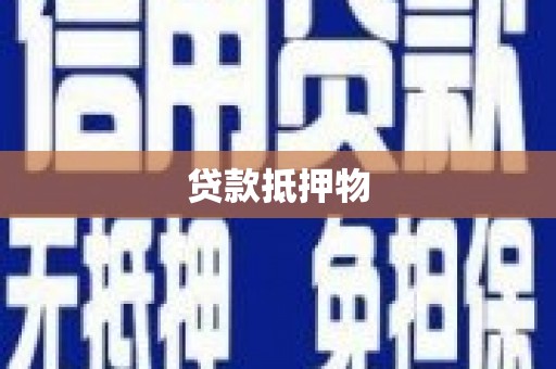 广阳贷款抵押物