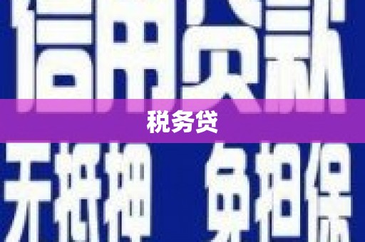 广阳税务贷