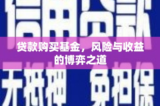 广阳贷款购买基金，风险与收益的博弈之道