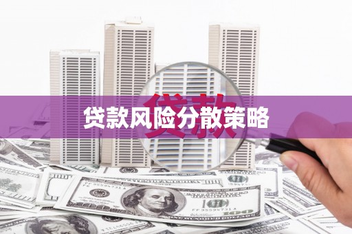 广阳贷款风险分散策略
