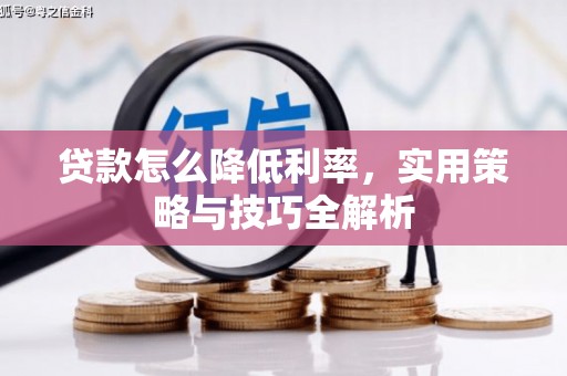 广阳贷款怎么降低利率，实用策略与技巧全解析